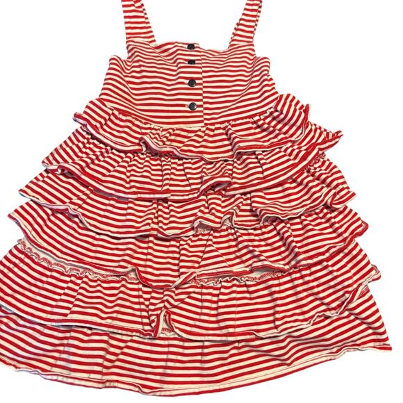 Rare Editions Red White Blue Dress Girls Size 5 July 4th USA - Picture 1 of 3